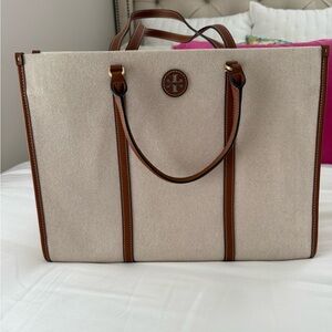 Tory Burch Canvas Tote Bag
